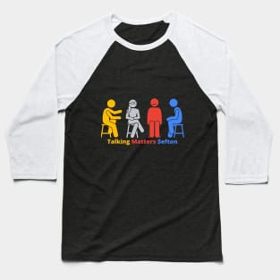 Talking Matters Sefton 2 Baseball T-Shirt